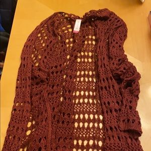 knit cardigan